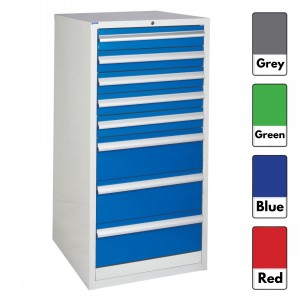 Euroslide Storage Cabinet 8 Drawer 1200mm Type 3